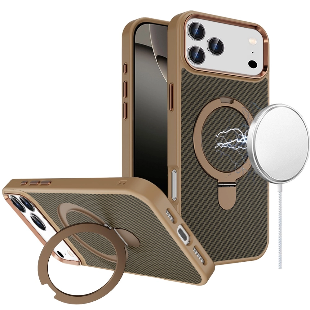 Case For iPhone 17 Pro Max (MGCRBN-17MAX-Brn)