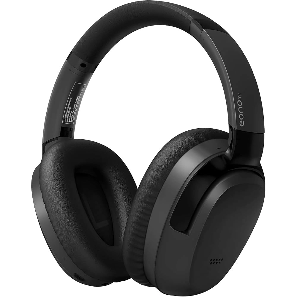 Unno ZenMax ANC+ENC headphones, Black HS7404BK
