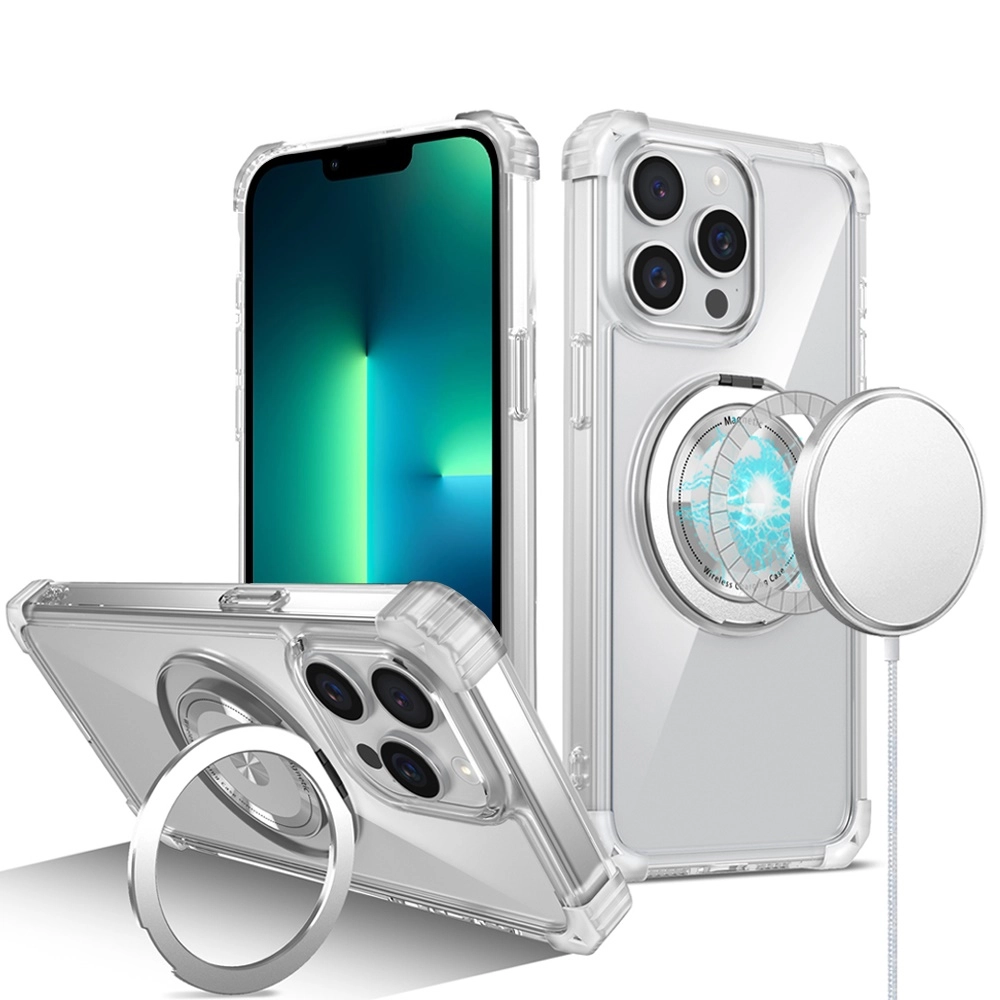 Case For iPhone 13 Pro Max (MGSHIELD-ip13max-Clr)