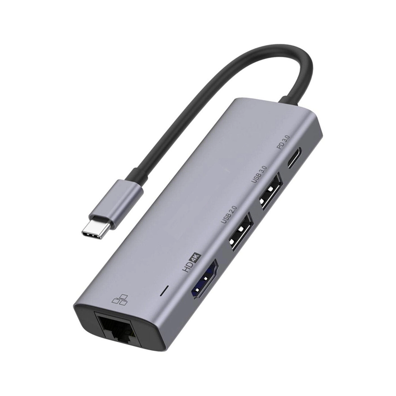 ESEEKGO HB-04 5 IN 1 USB-C Multifunction Adapter