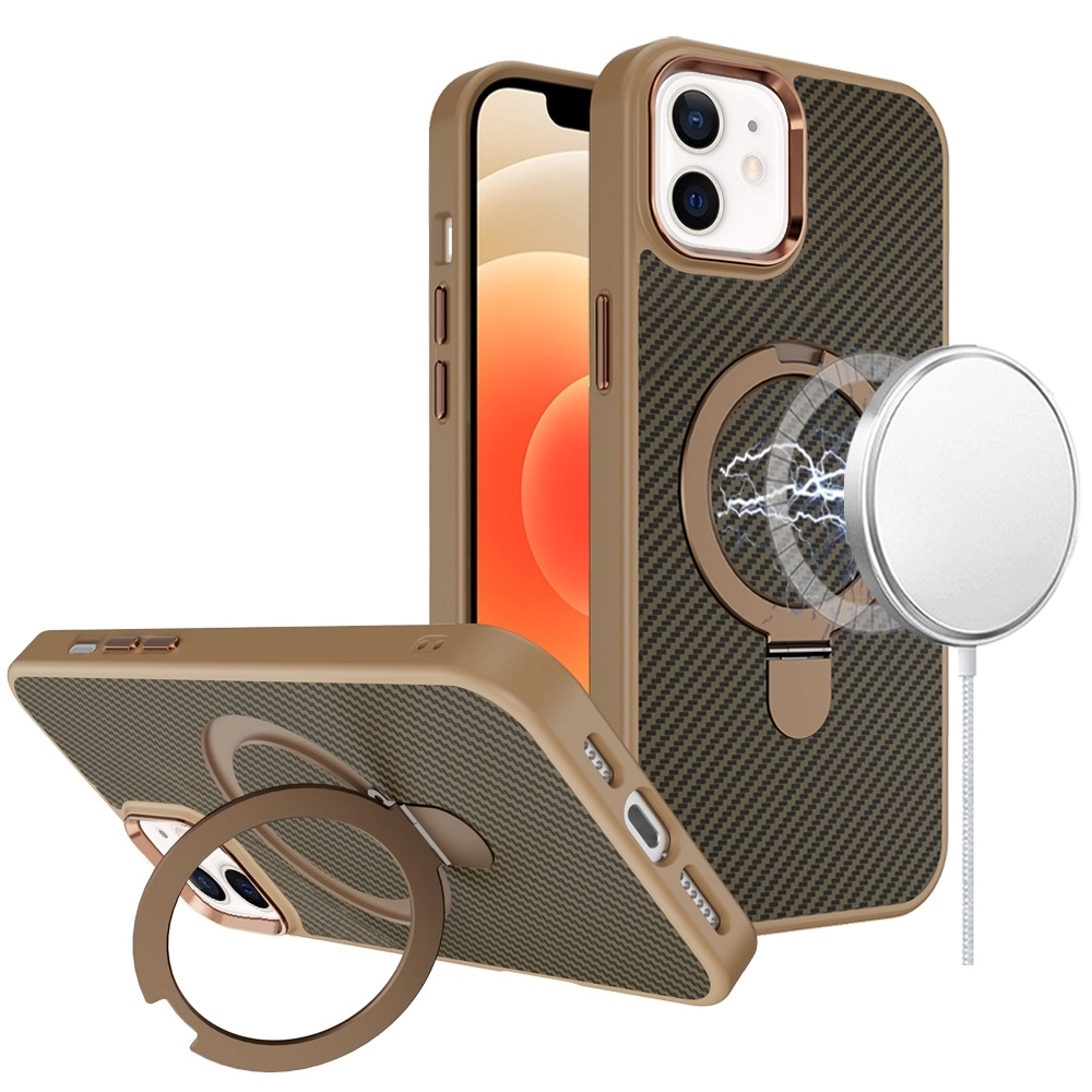 Case For iPhone 12/12 pro (MGCRBN-iP126.1-Brn)