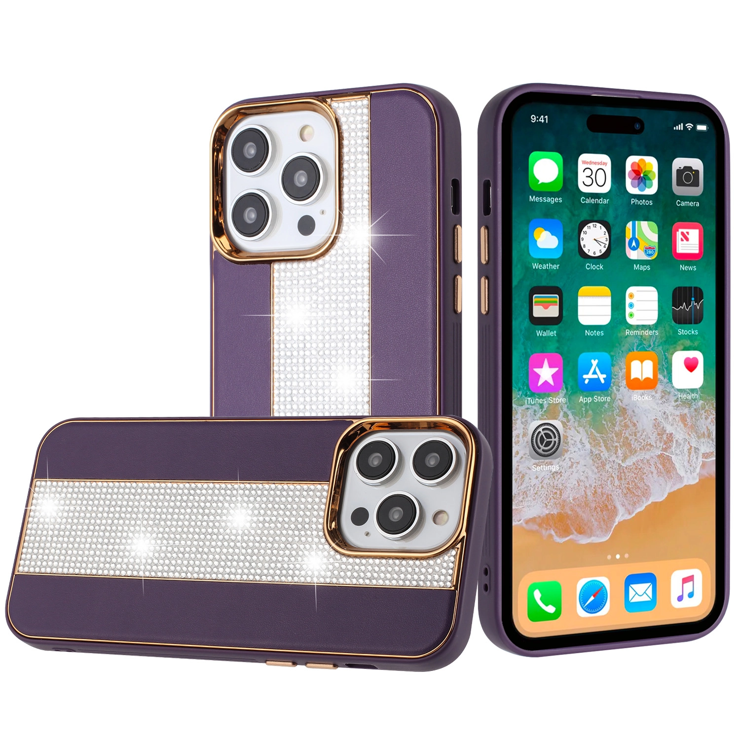 Case for iphone 15 pro(QBFLASH-15PRO-Whit)