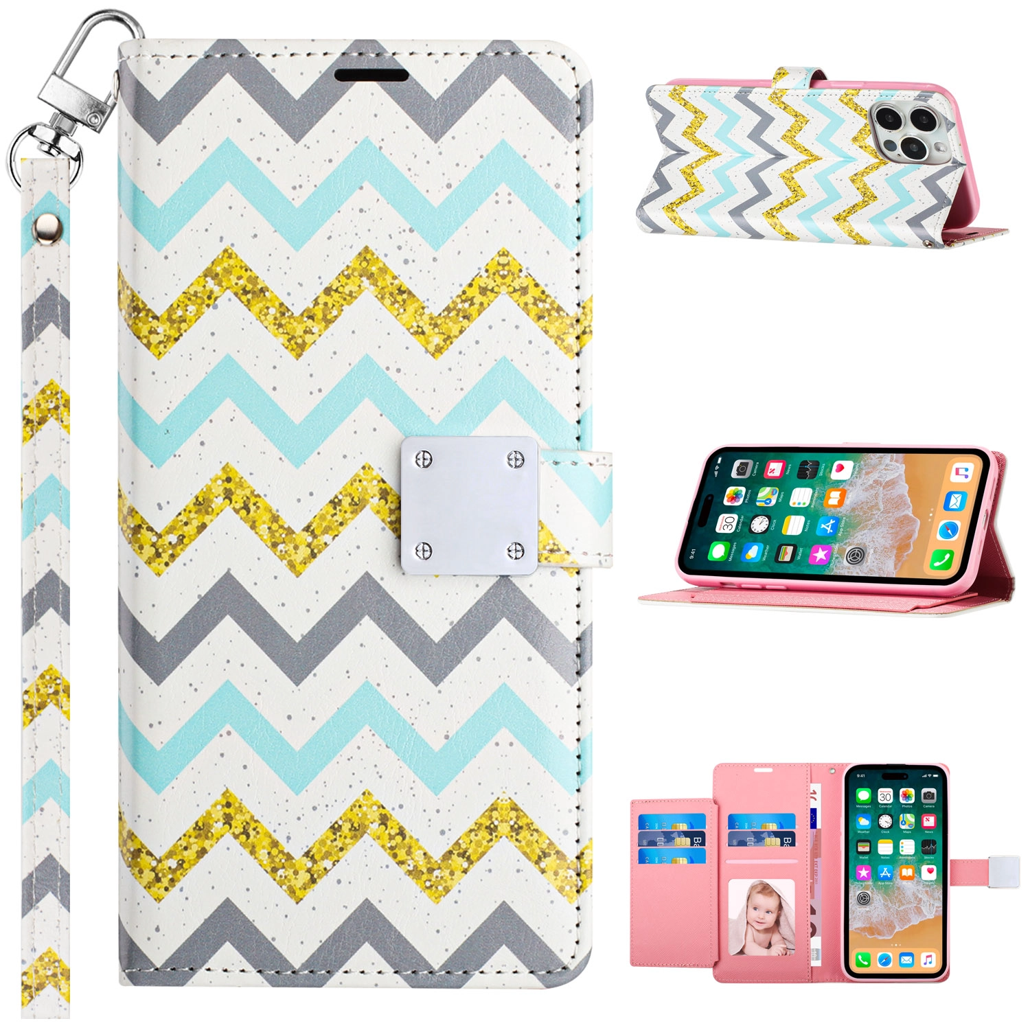 Case for iphone 15 pro (QBWMSDS-15PRO-Zig)