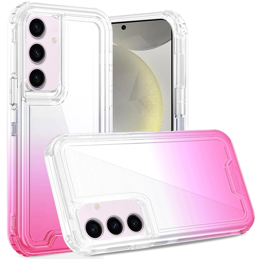 Case for iphone 15 pro(QBTTONE-15PRO-ClrPnk)