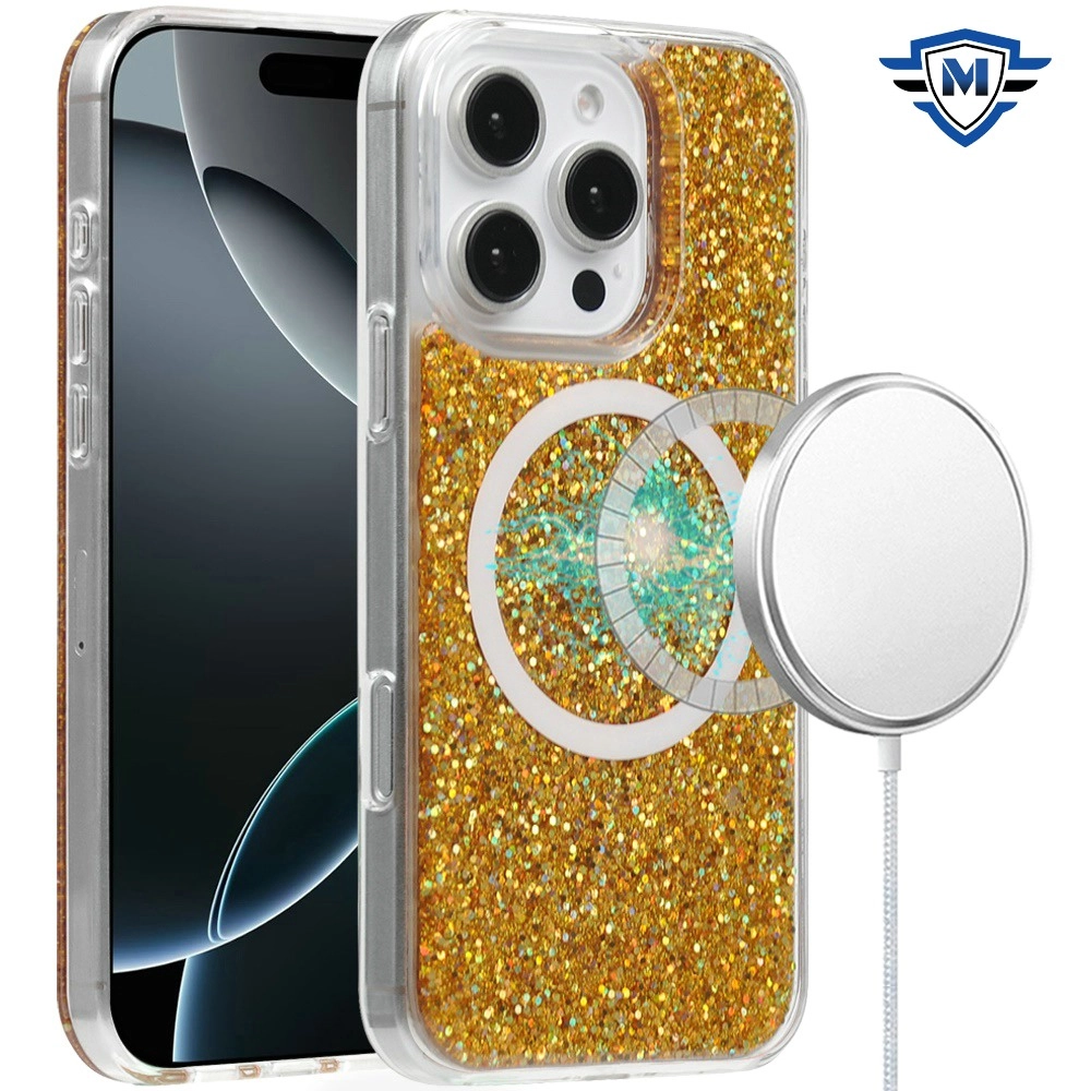 Case For iPhone 15 pro (MKELGLTR-15PRO-BLUE)