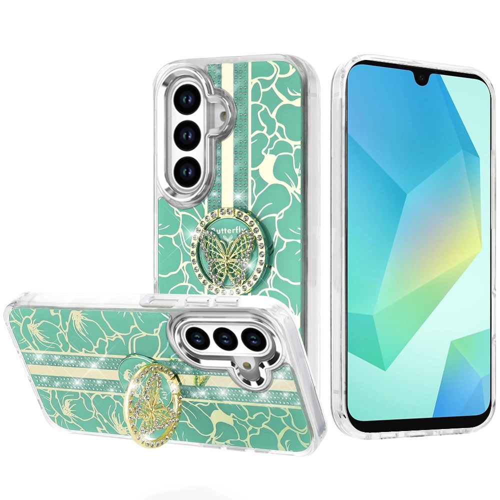 Case For Samsung A16 5G (QBSPLNDXFLR-5gA16-LGrn)