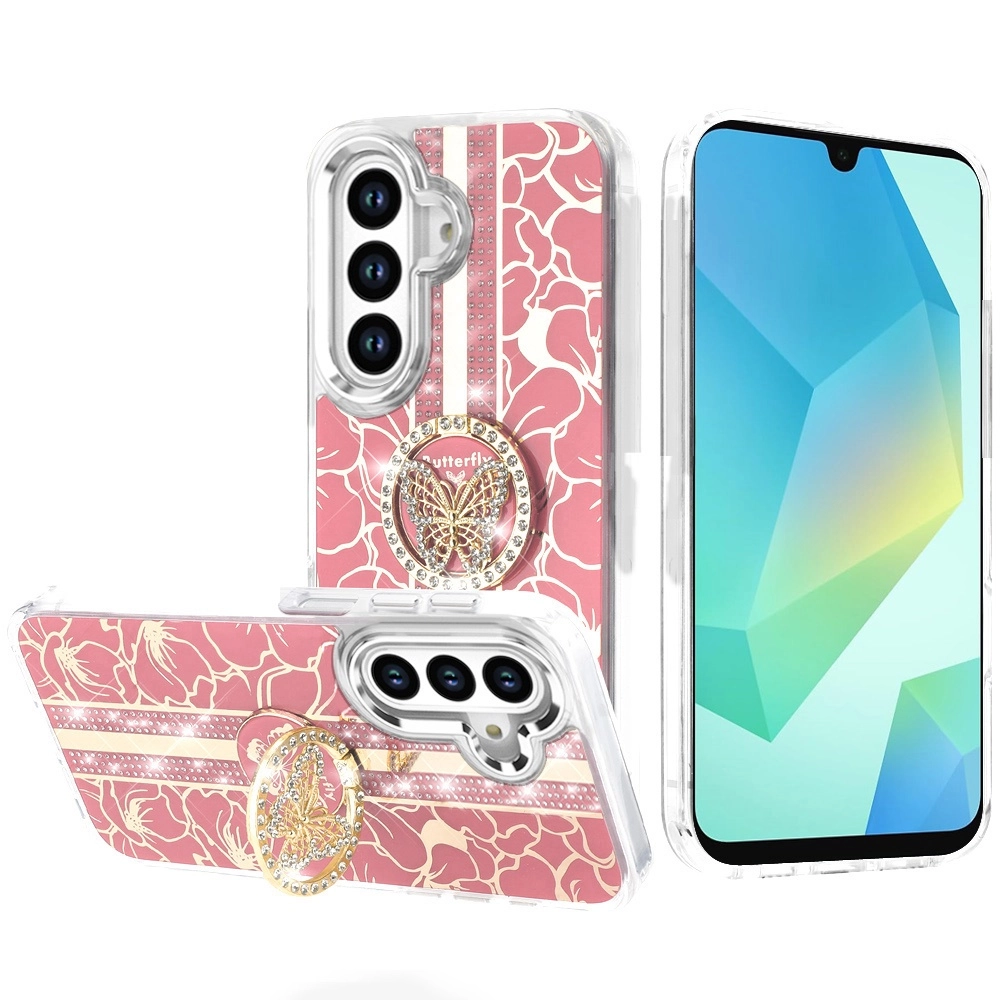 Case For Samsung A16 5G (QBSPLNDXFLR-5gA16-LPnk)