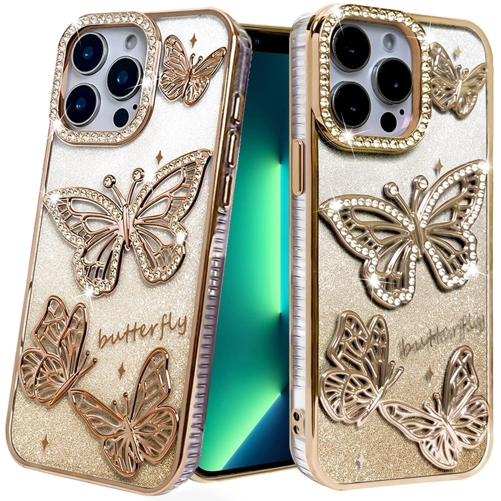 Case for iPhone 13 Pro (QBFRDM-ip13pro-Gold)