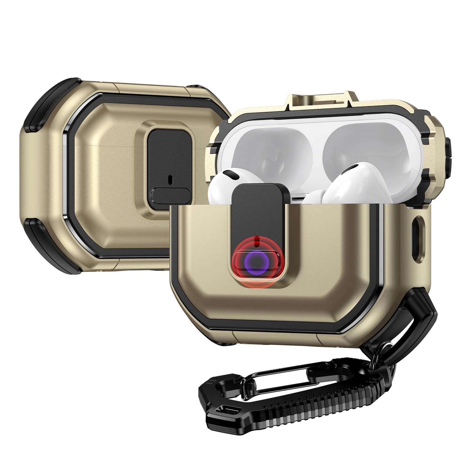 case For AirPods Pro 3 2025 (APSWTCH-Pro3AP-Gold)