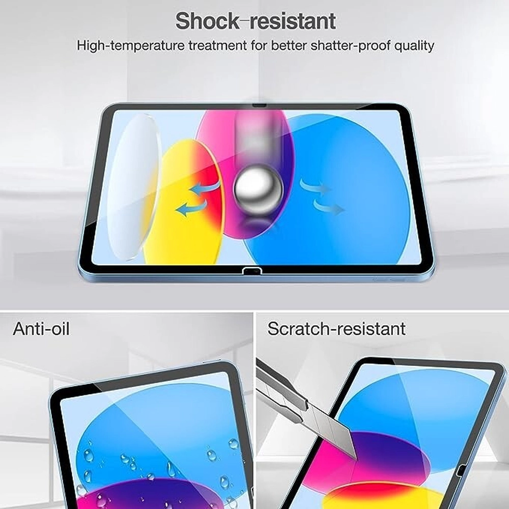 TG PREMIUM Ipad 10th Gen 2022 10.9'' Tempered Glass