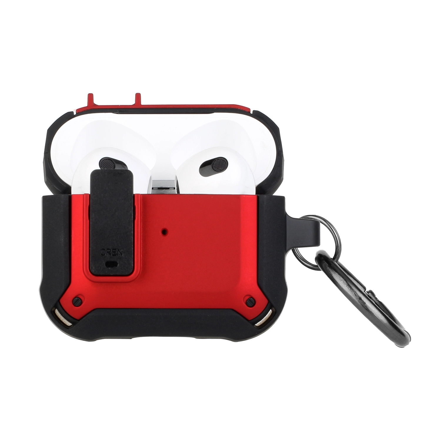 Case for Airpod 3 (APEFHY-3APod-BKRed)
