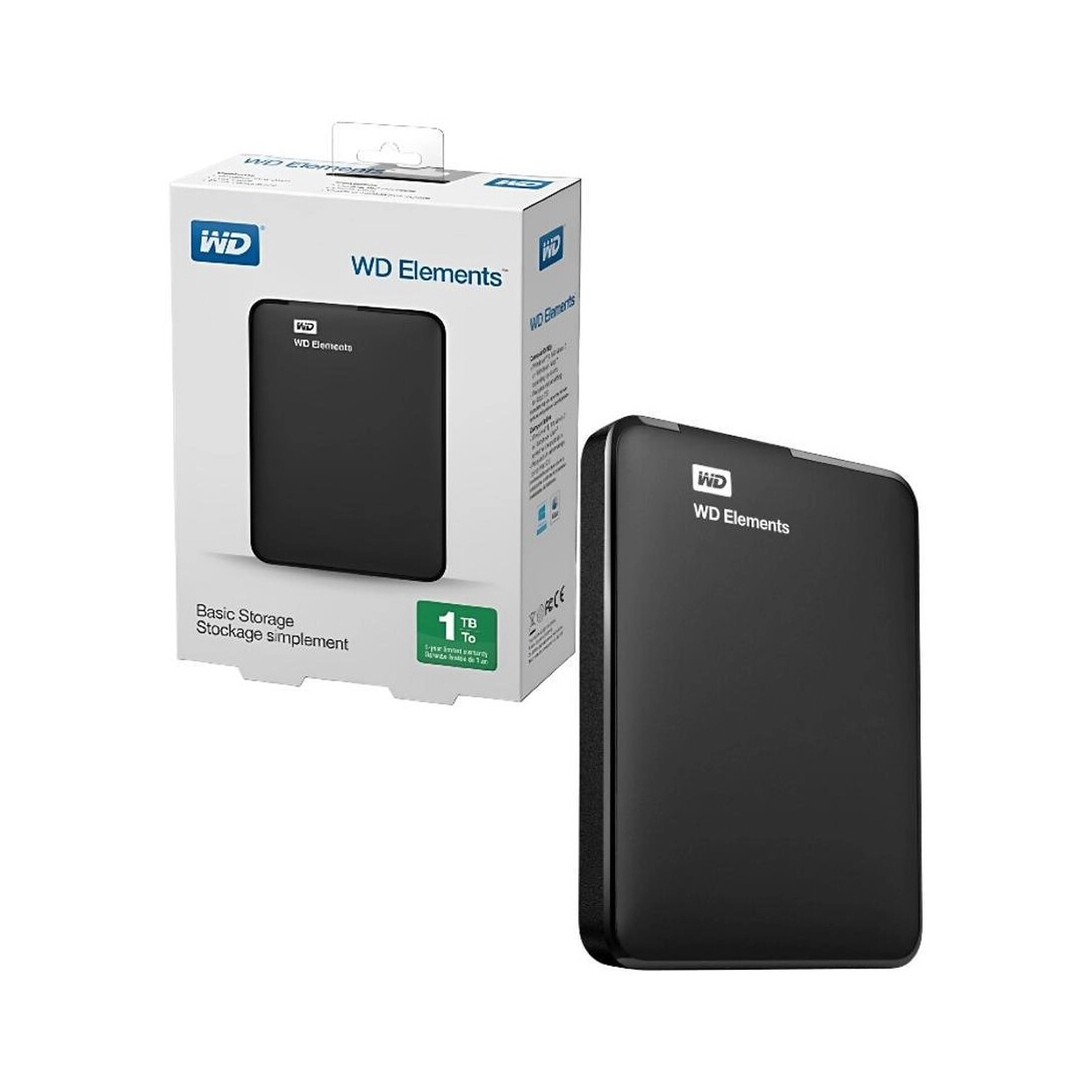 R: MWD Elemnts Basic Storage (No Sata Connector) 1TB