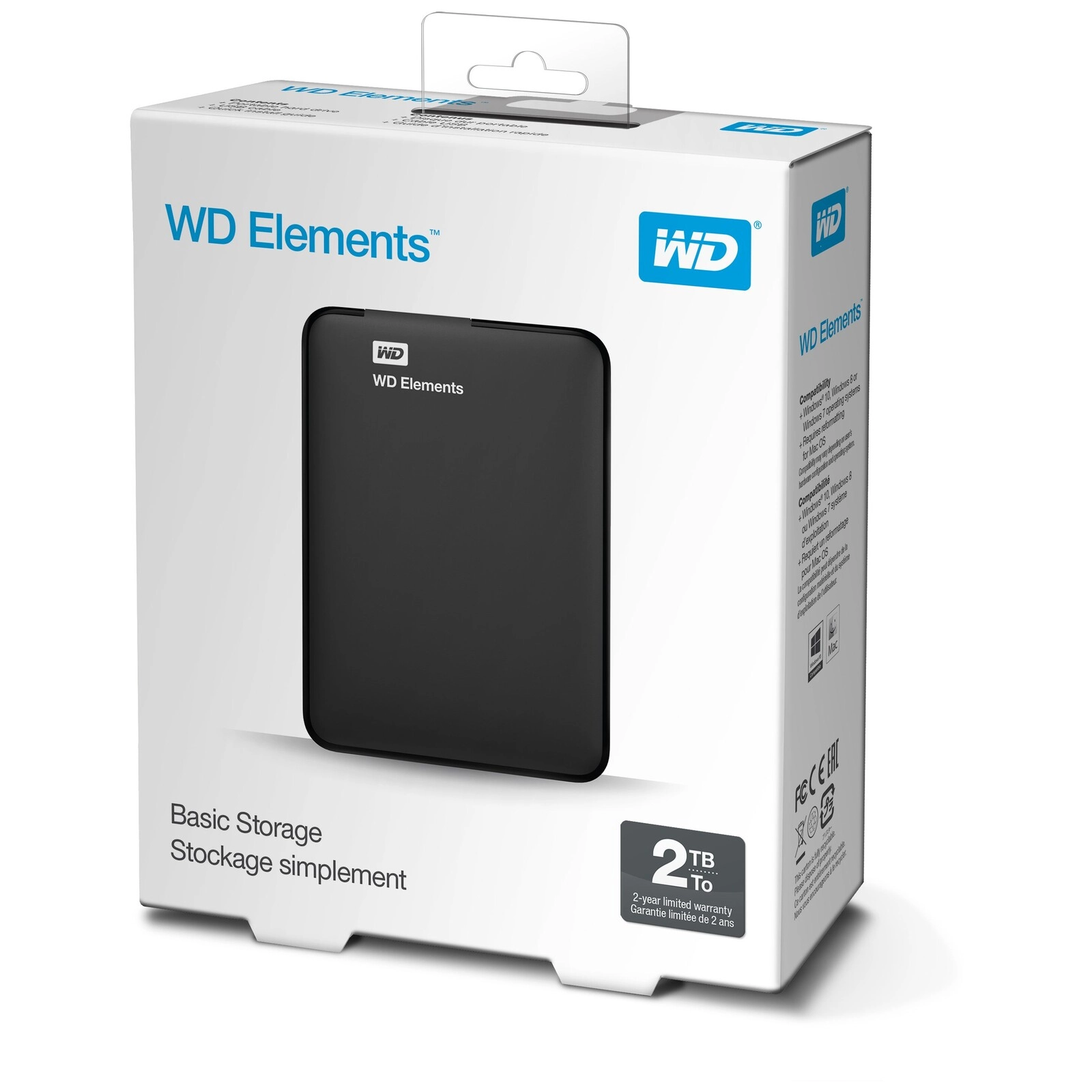 R: Elements 2TB basic storage