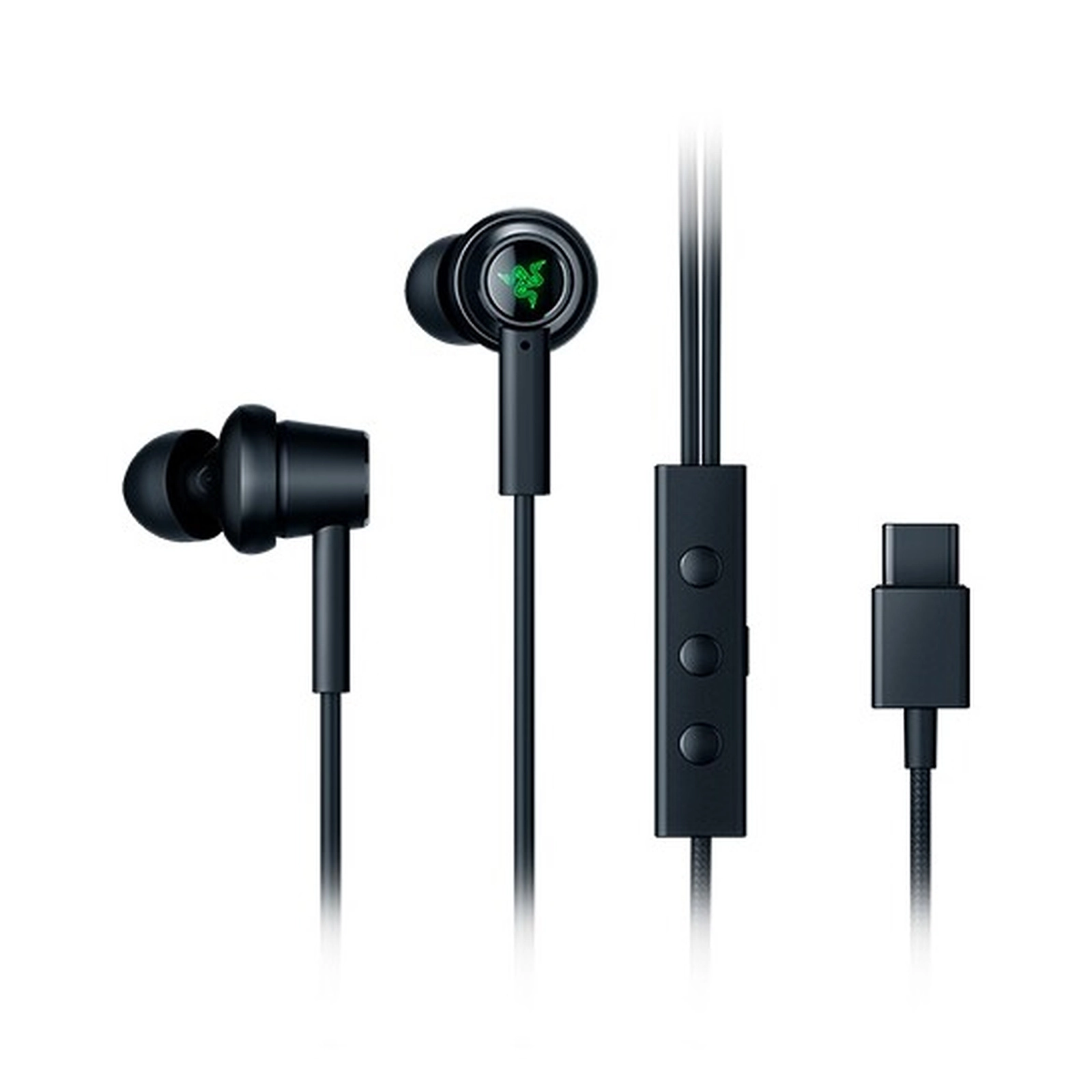 R: Razer Hammerhead USB-c powered active noise cancelling