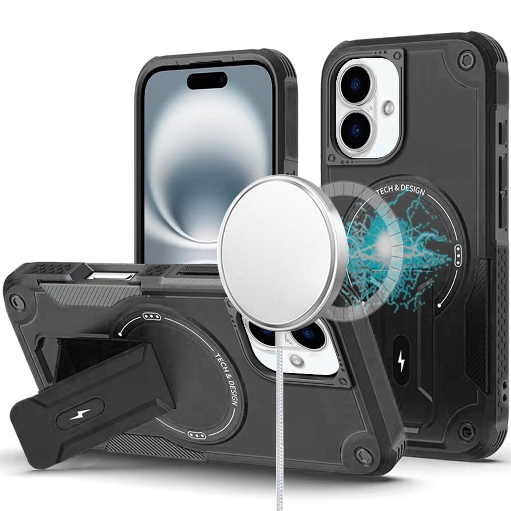 Case For iPhone 16 (MGBRKT-iP16-BK)