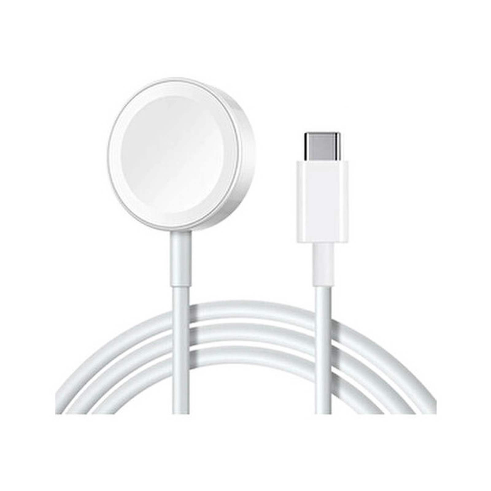 UPLUS TYPEC WATCH CHARGER -WHITE (UP01APC) compatible with all ip watches