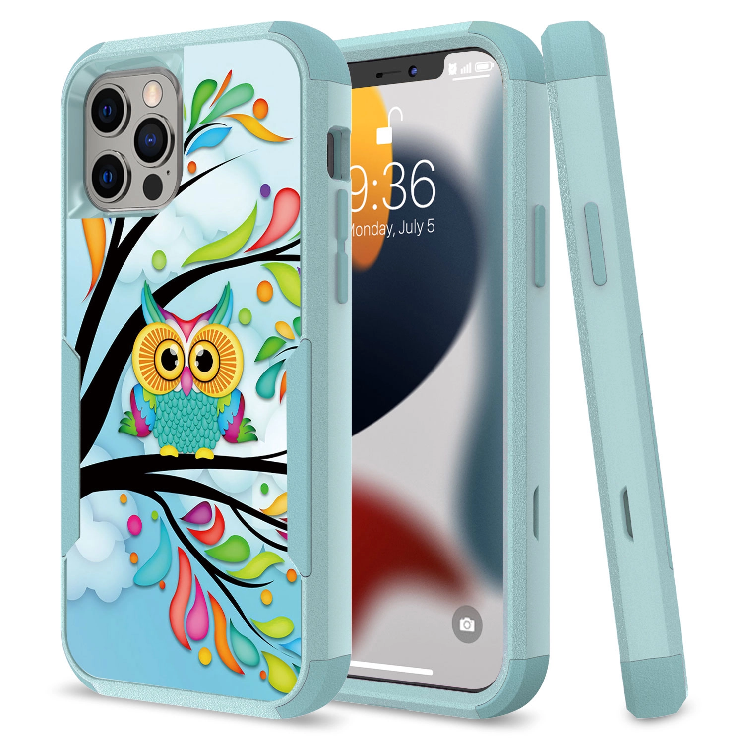 Case For iPhone 14 Pro (QBTUFF-PR14-Red)