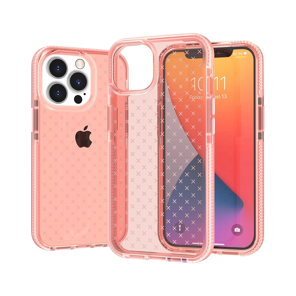 Case For iPhone 14 Pro (QBCROS-PR14-Prp)