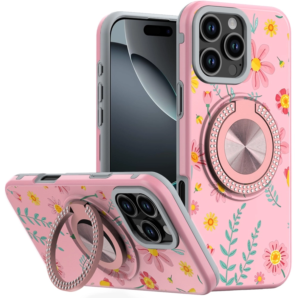 Case For iPhone 16 Pro Max 6.9 (QBRINGDS-Max16-PWDF)