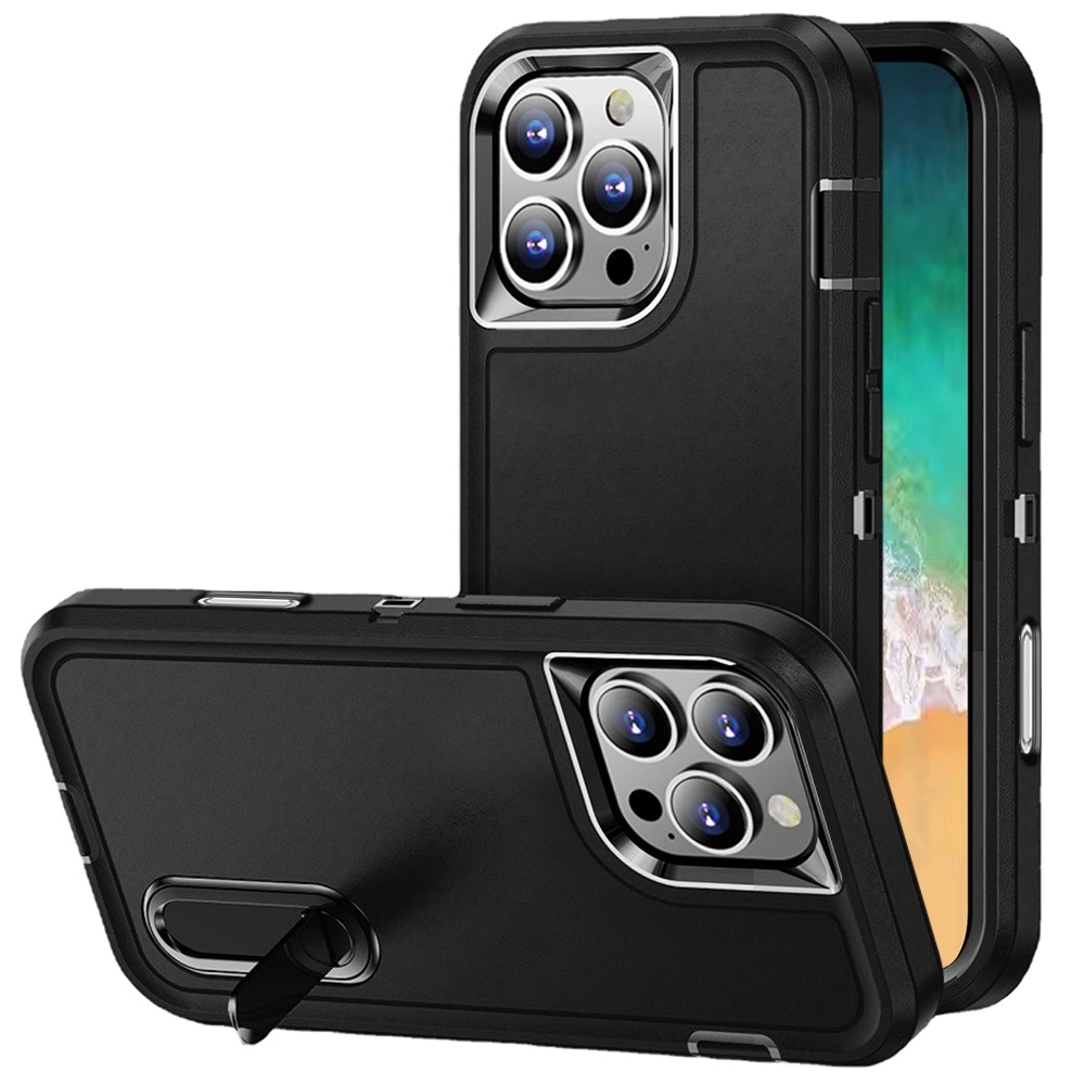 Case For iPhone 16 Pro Max (QBPEAK-Max16-BKBK)