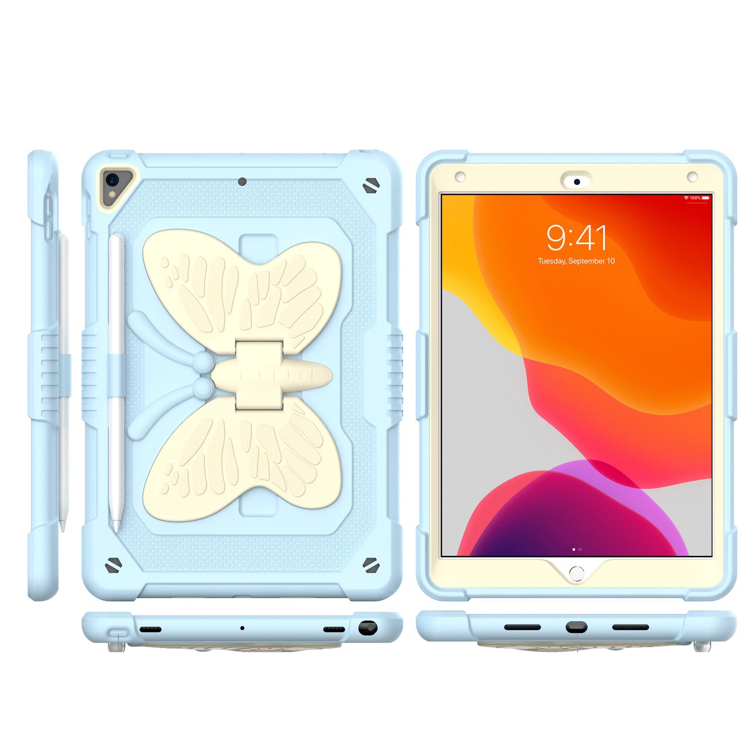 Case For Samsung Samsung Tab A7 Lite (QBBFTB-A7Lite-LBlu)
