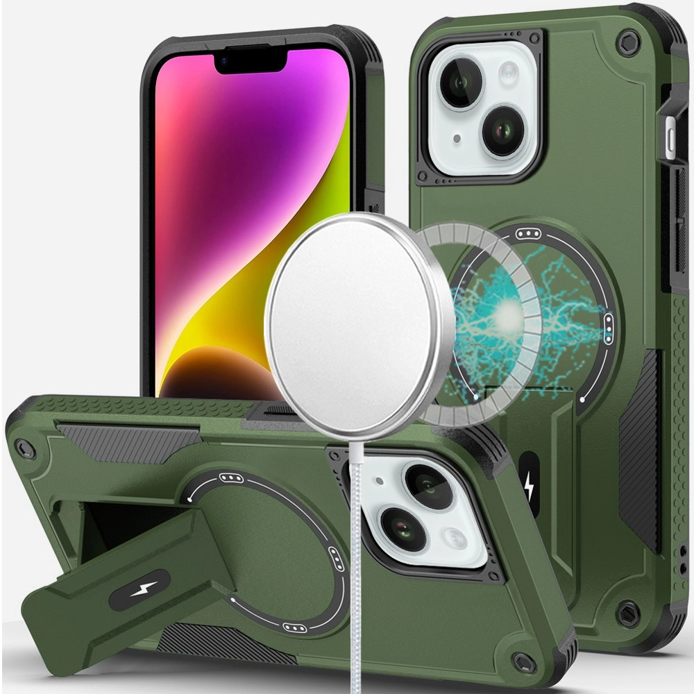 Case For iPhone 13/14 Sturdy Bracket Kickstand (MGBRKT-IP14-MG)