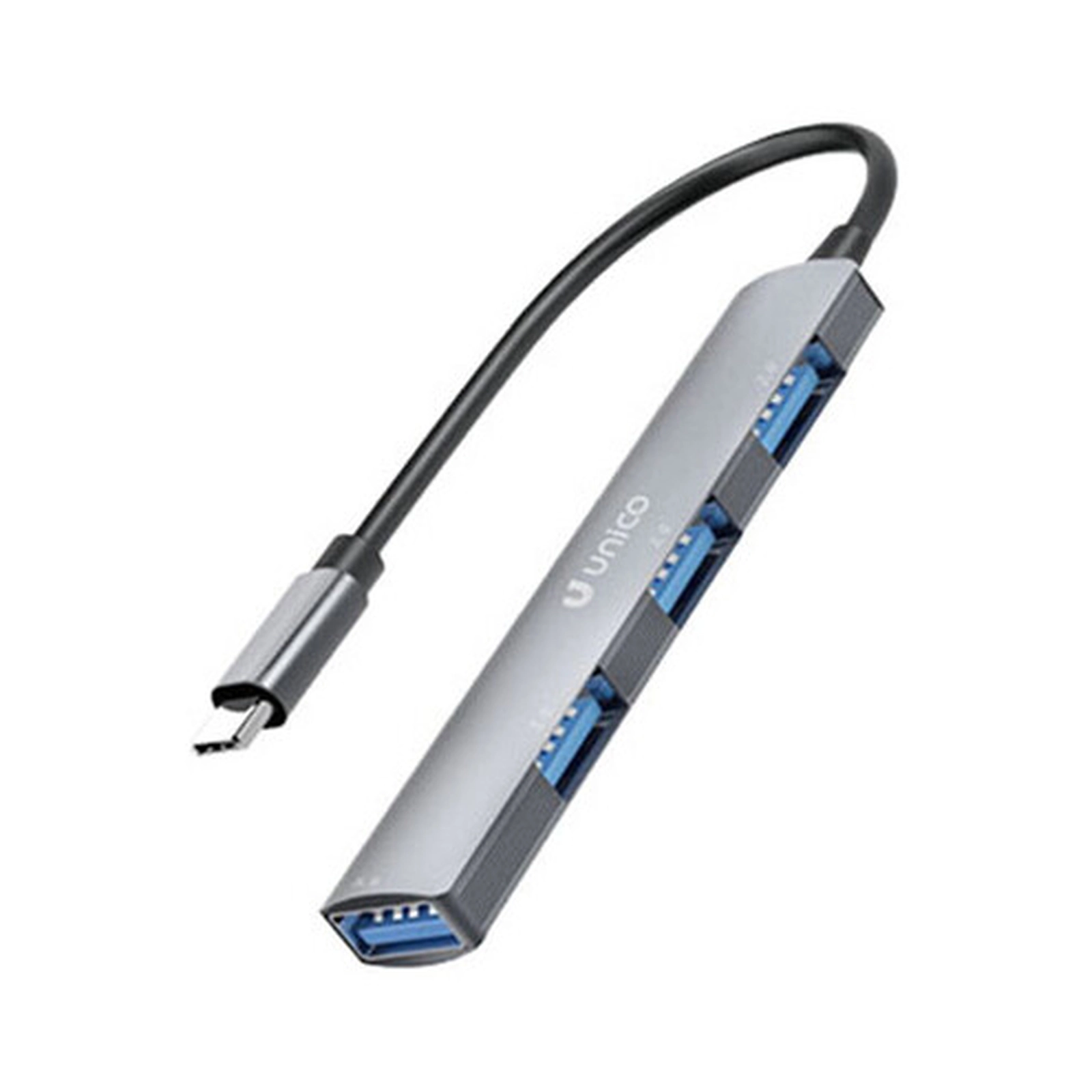 Unno Hub 4-Ports Type C to USB A 3.0*2 + USB C 3.0*2 - HB1012GY