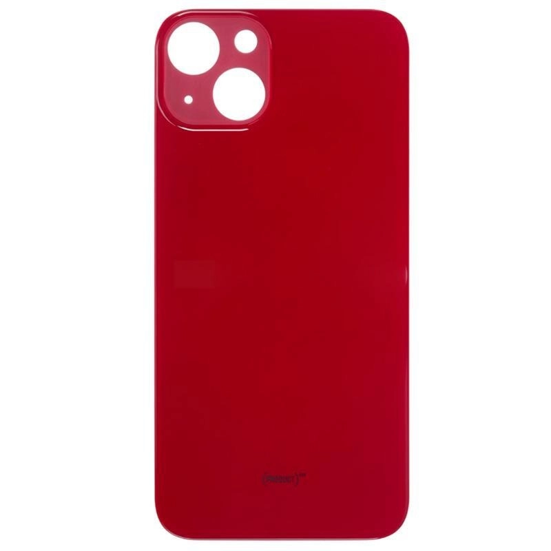 glass back iphone 13 Red