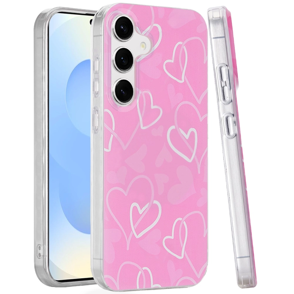Case For Samsung s25/s24 Double Layer Design IMD TPU Case (QBCTNON-s25-HRTS)