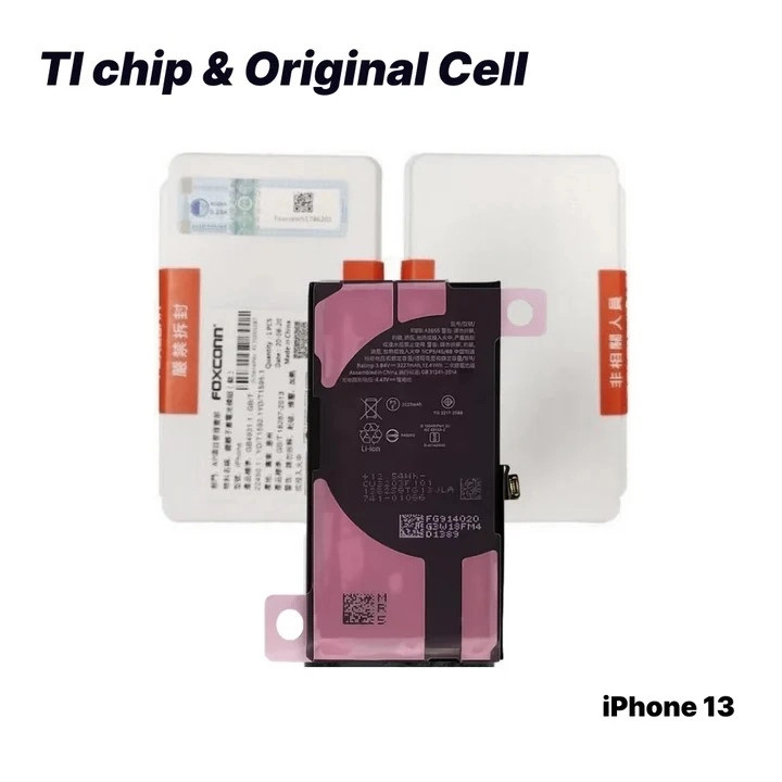 Battery phone 13 with genuine IC chip