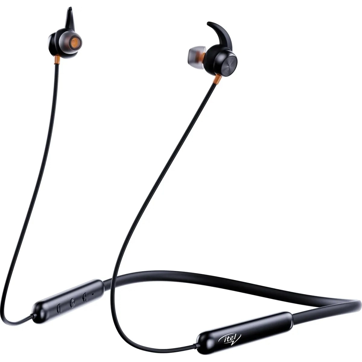 ITEL NECK EARPHONE IEB-35 - BLACK