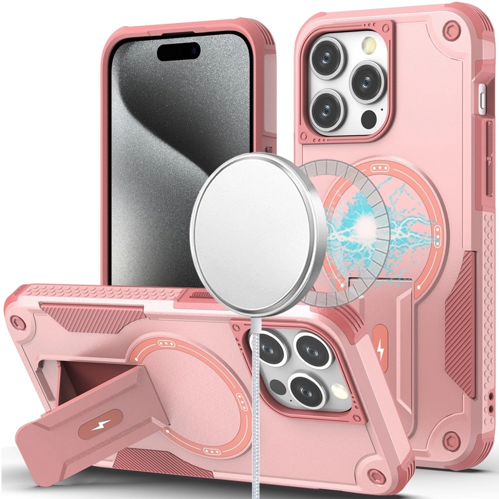 Case For iPhone 15 Pro Max (MGBRKT-15PrMX-Pnk)