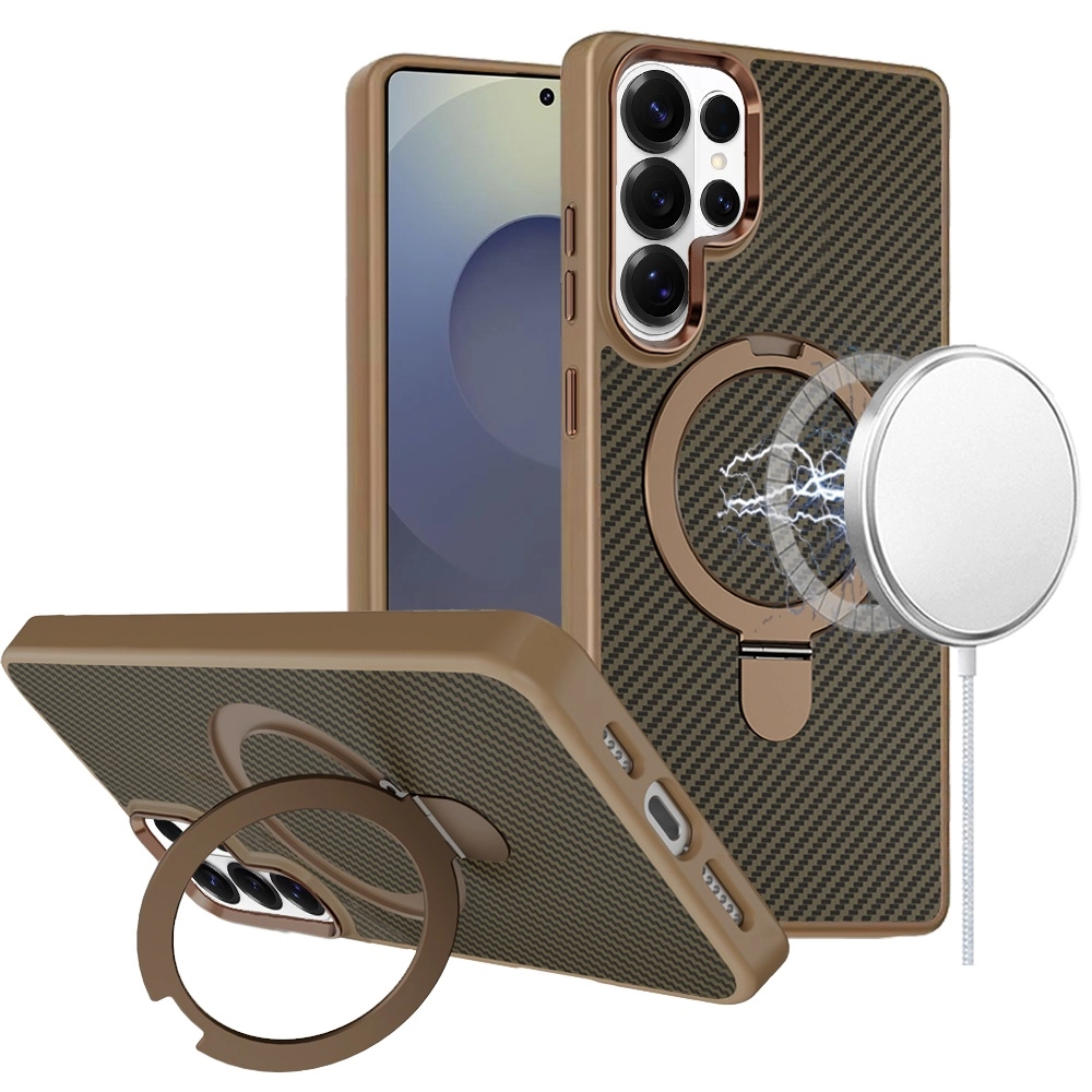 Case For iPhone 15 Pro Max (MGCRBN-15PrMX-Brn)