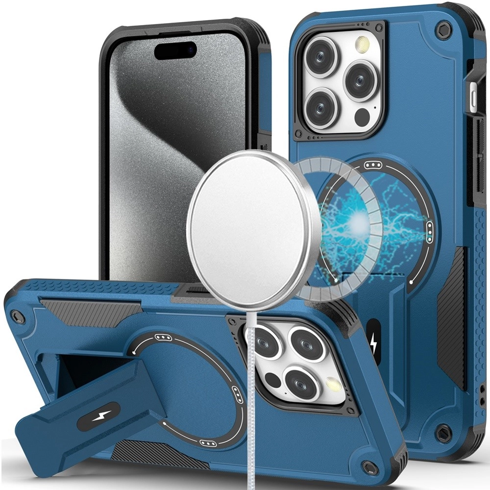 Case For iPhone 15 Pro Max (MGBRKT-15PrMX-Blue)