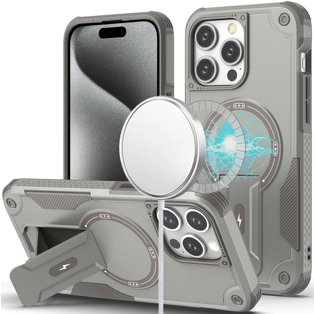 Case For iPhone 15 Pro Max (MGBRKT-15PrMX-GR)