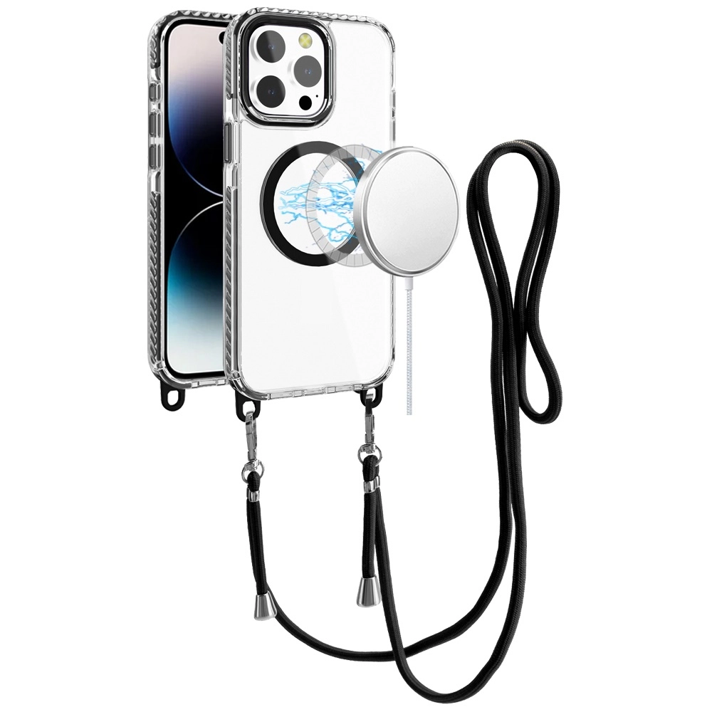 Case For iPhone 14 Pro Max (MGLNYRD-14PRMX-BK)