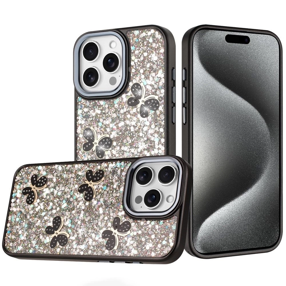 Case For iPhone 15 Pro Max (QB3C-15PrMx-BK)