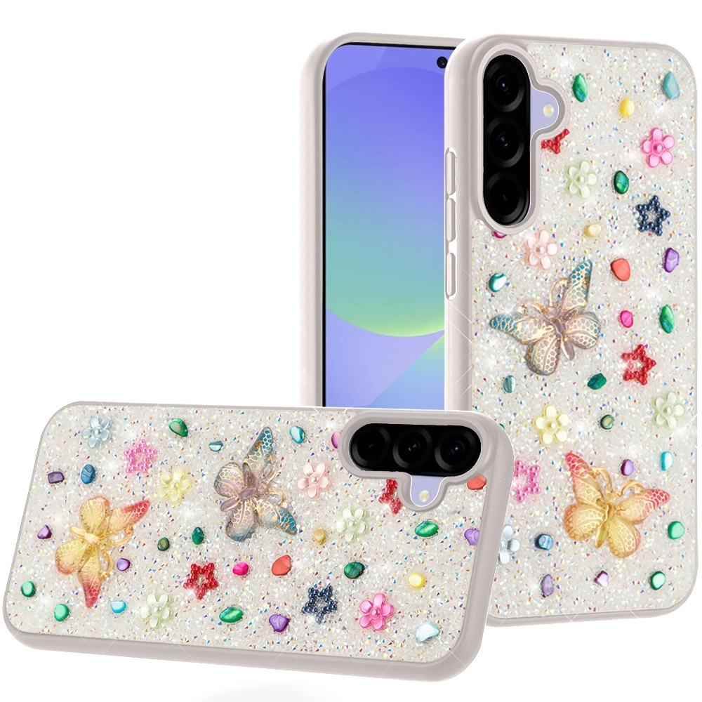 Case For Samsung A36 (QBBTRFLY-A36-Whit)