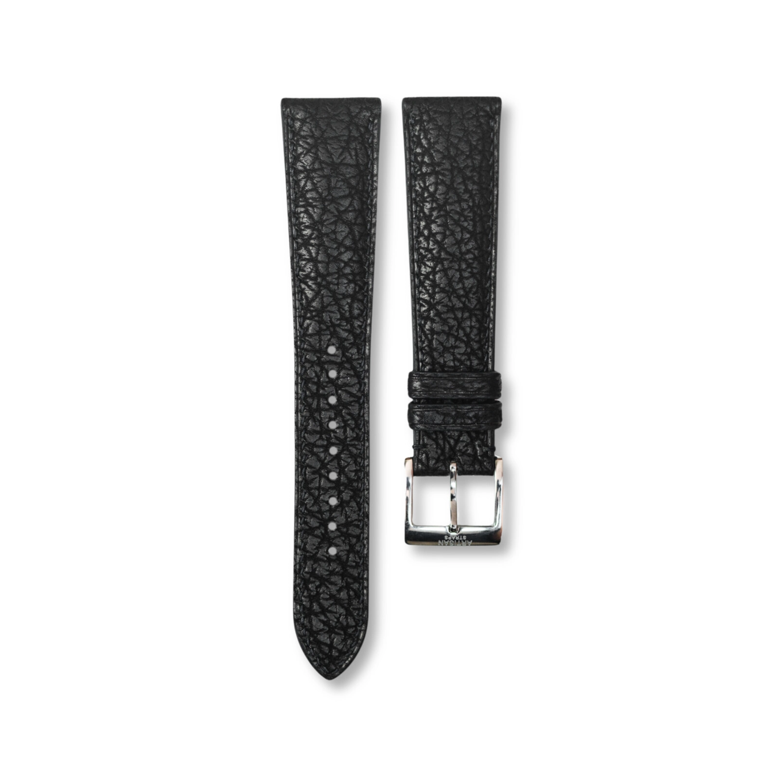 Black Shark Leather Watch Straps
