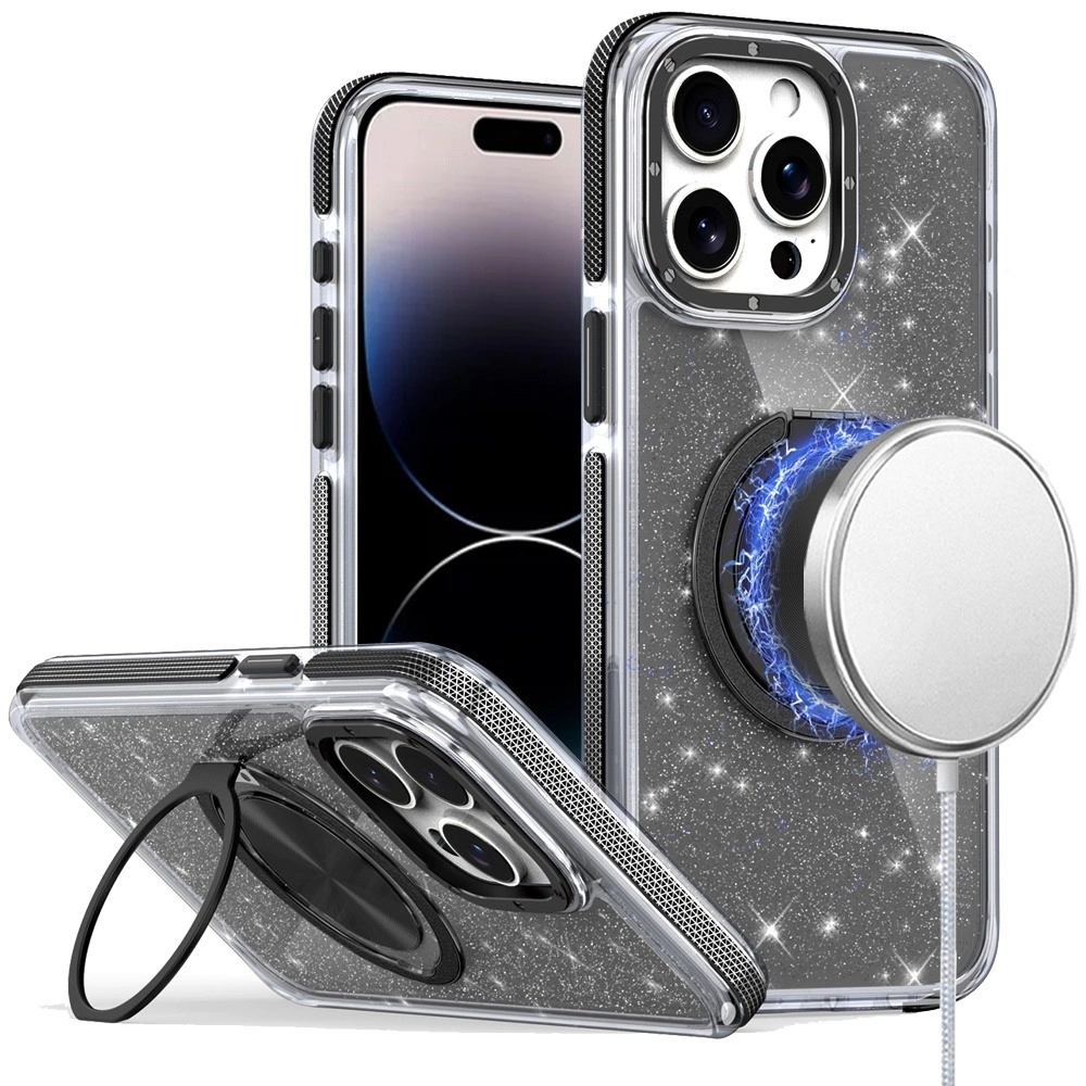 Case For iPhone 14 Pro Max (MGGLITZ-14PRMX-BK)