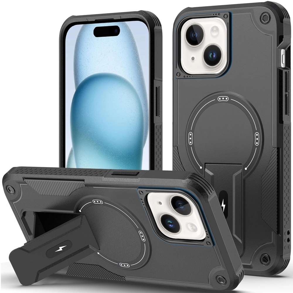 Case For iPhone 15 Plus/iPhone 14 Plus (MGBRKT-Plus15-BK)