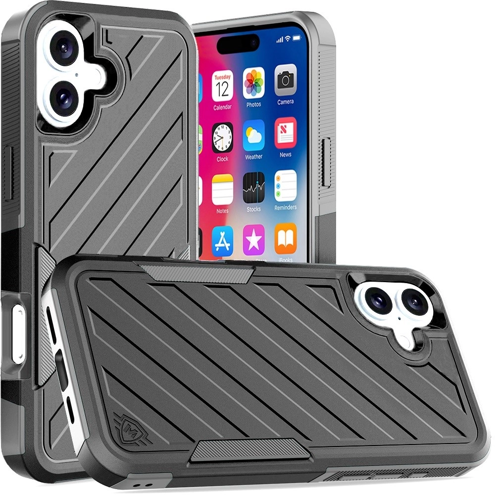 Case For iPhone 16 (QBNBLE-iP16-BKGR)