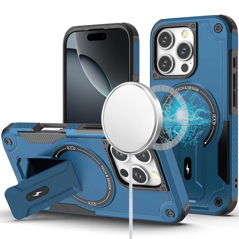 Case For iPhone 16 Pro (MGBRKT-iP16Pro-Blue)