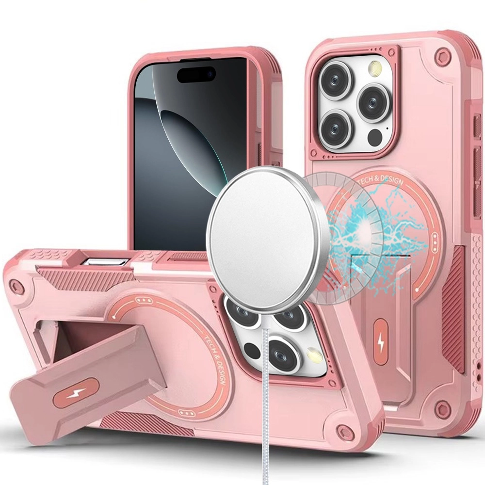 Case For iPhone 16 Pro (MGBRKT-iP16Pro-Pnk)