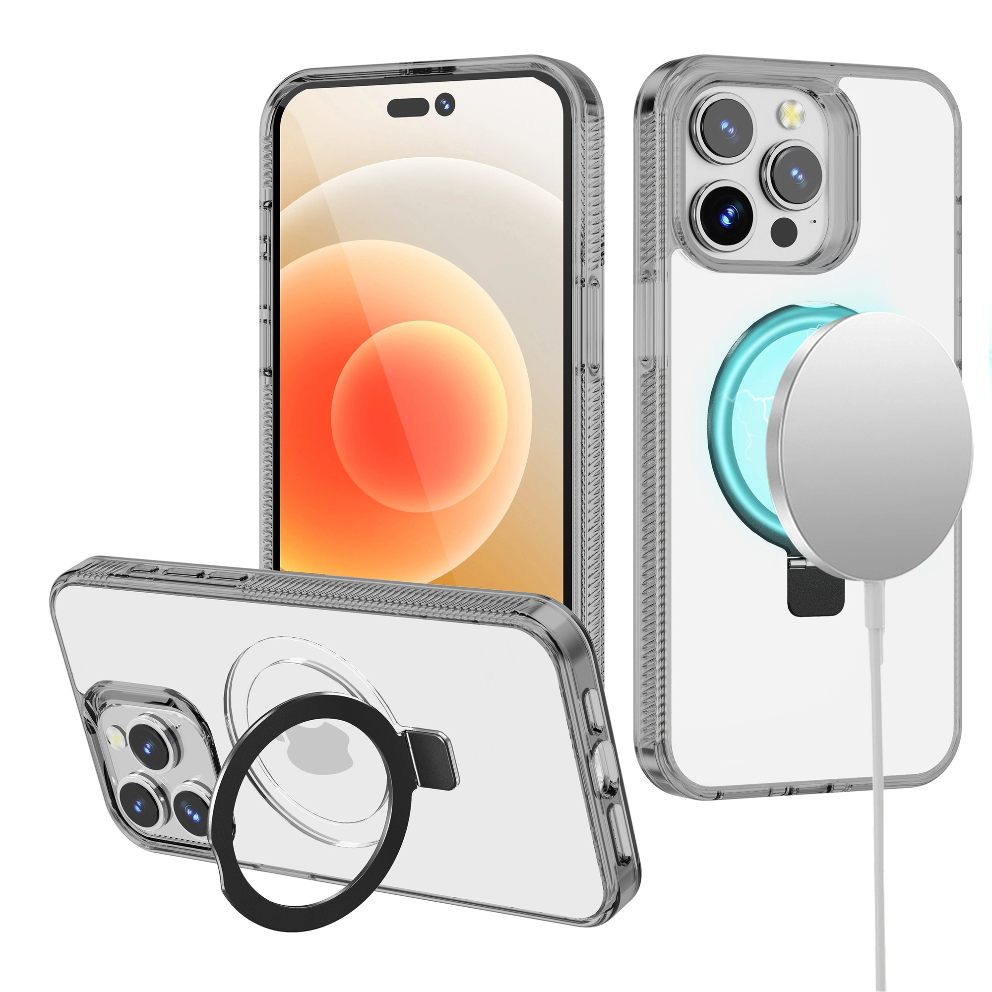 Case For iPhone 13/14 (MGDOT-IP14-BK)