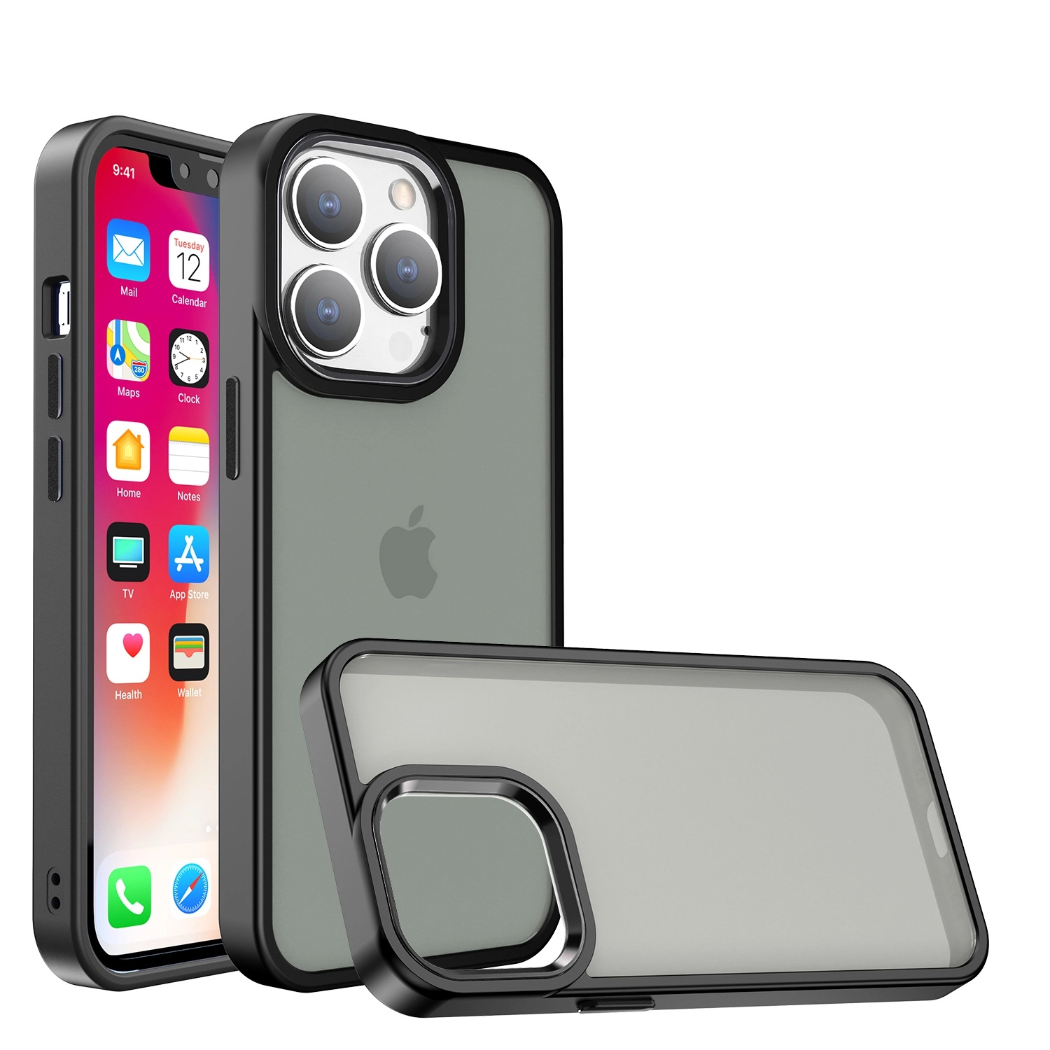 Case For iPhone XR (QBPOLS-iPXR-BK)