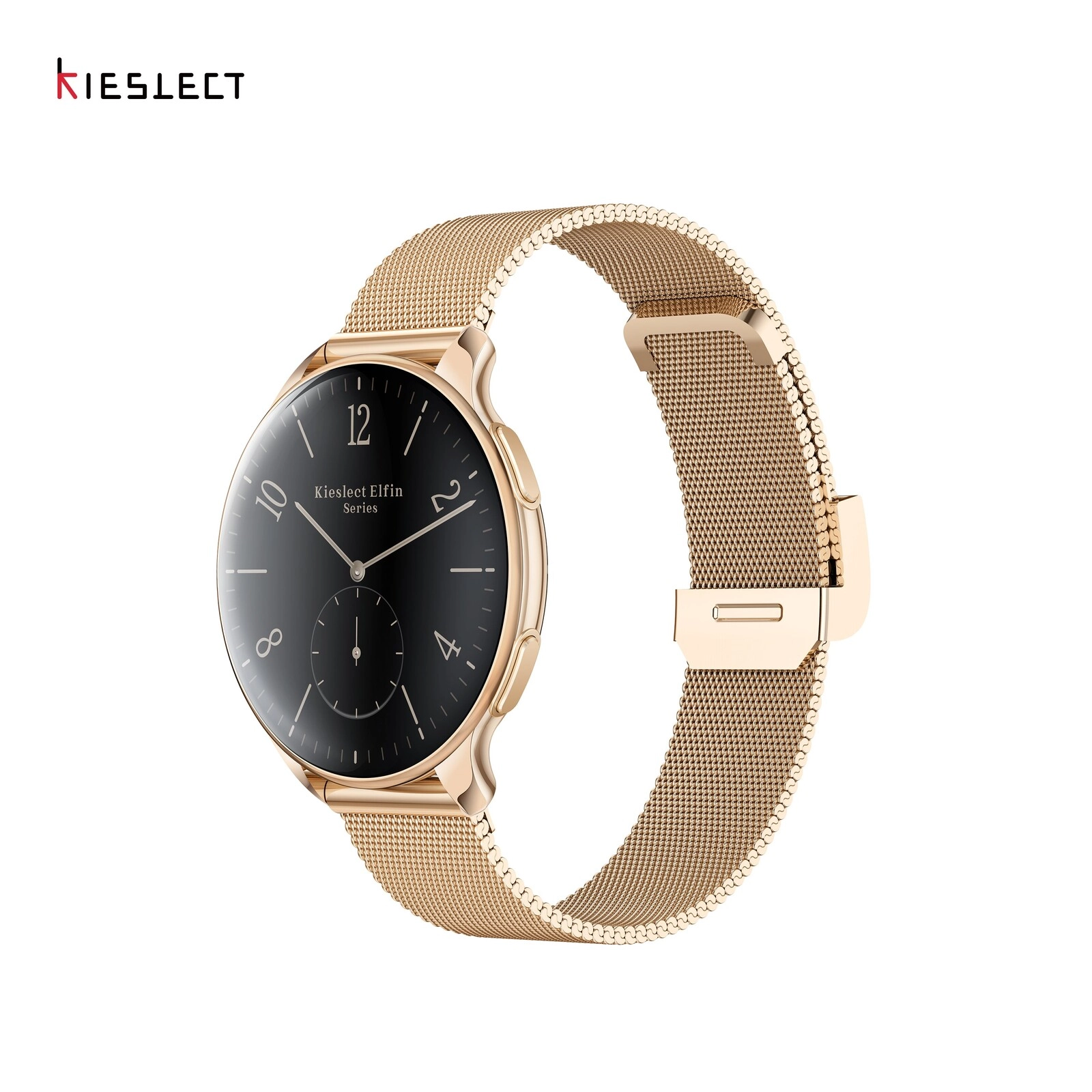 KIESLECT ELFIN WATCH ROSE SILVER
