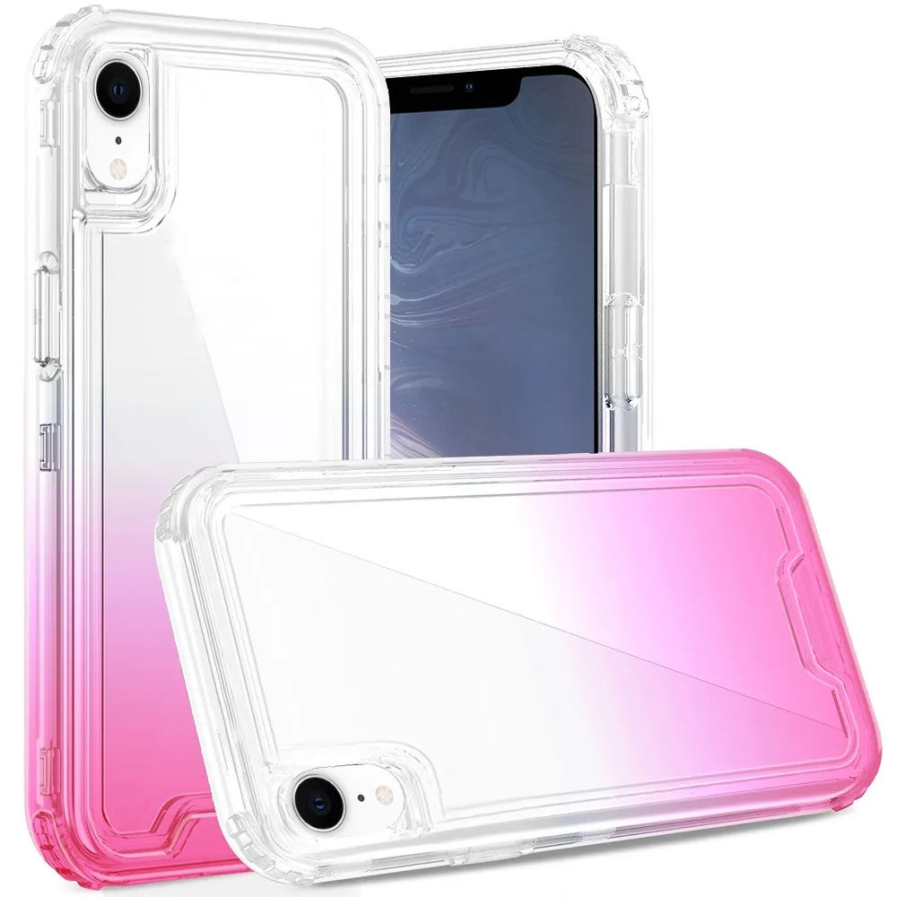 Case for iPhone XR - Clear Pink