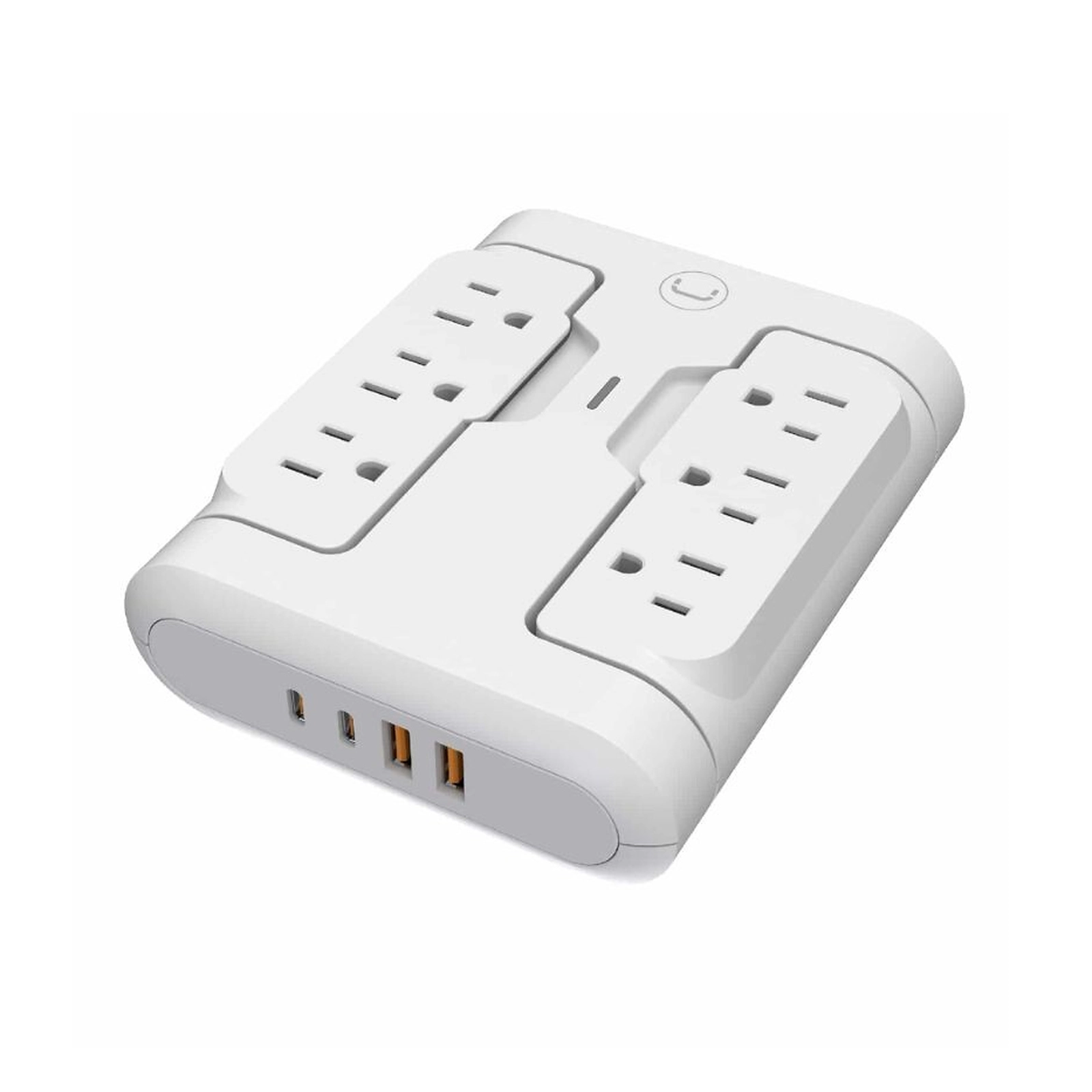 Unno PowerPod 6-in-1 Swivel Outlets Wall Tap 2A&2C - PW5086WT