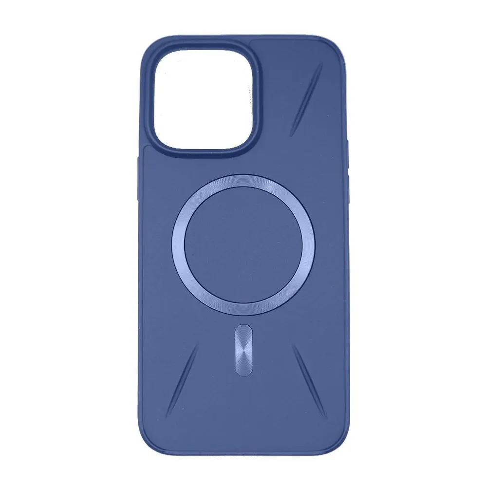 Case for iPhone 14 Pro Max Silicone MagSafe with Lens Protector Olive